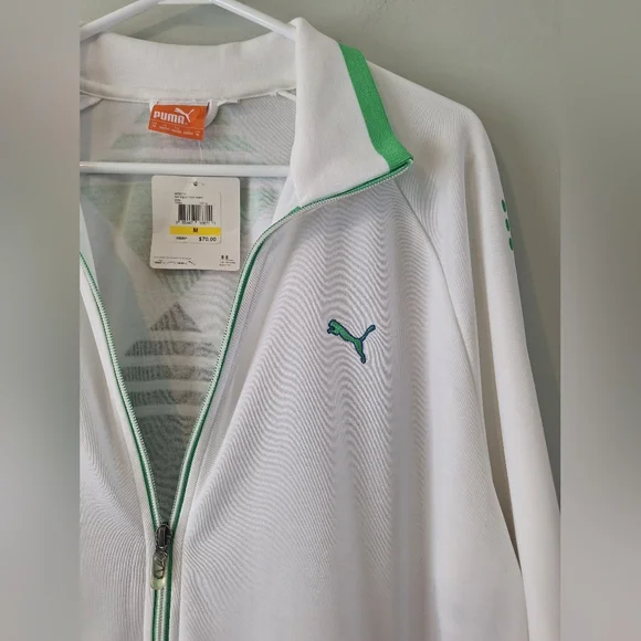Retro 90s Style PUMA Track Jacket - M - Picture 4 of 9